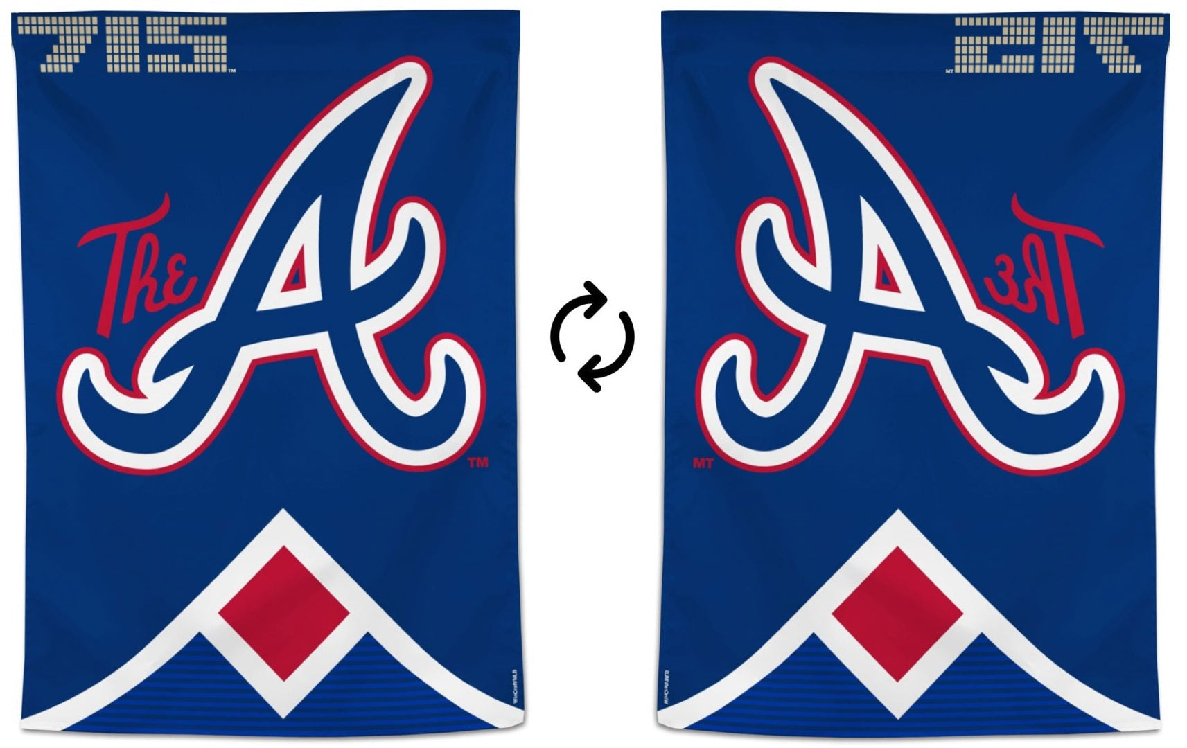 Atlanta Braves Banner City Connect Flag The A 715
