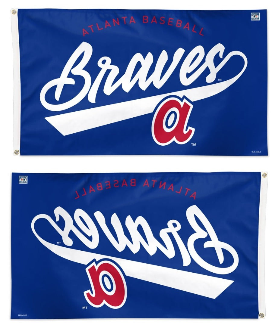 Atlanta Braves Flag 3x5 Cooperstown Collection 1