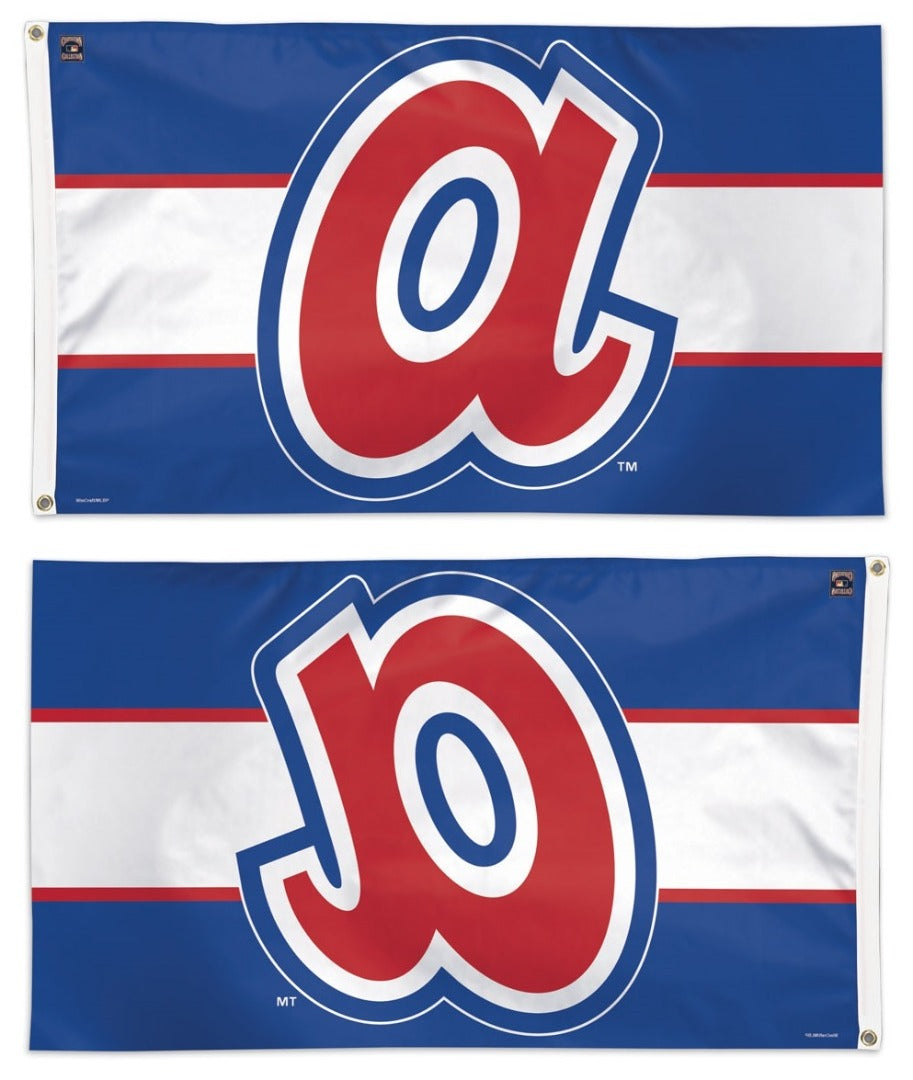 Atlanta Braves Flag 3x5 Retro Throwback Logo