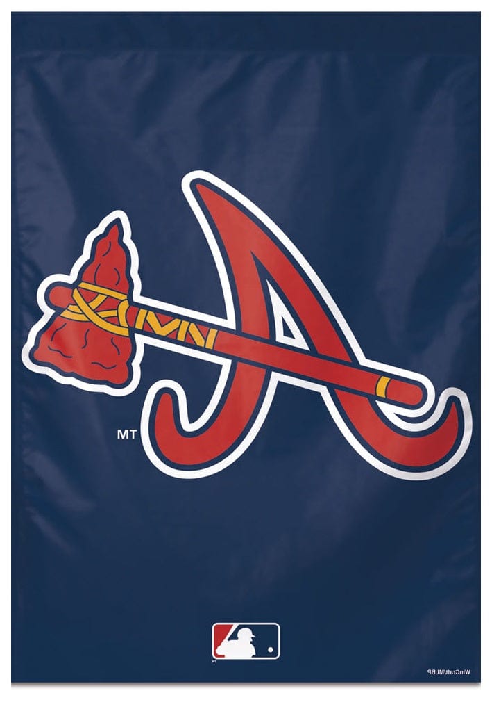 Atlanta Braves Flag Vertical House Banner 2