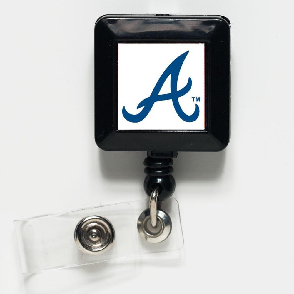 Atlanta Braves Reel Retractable ID Holder