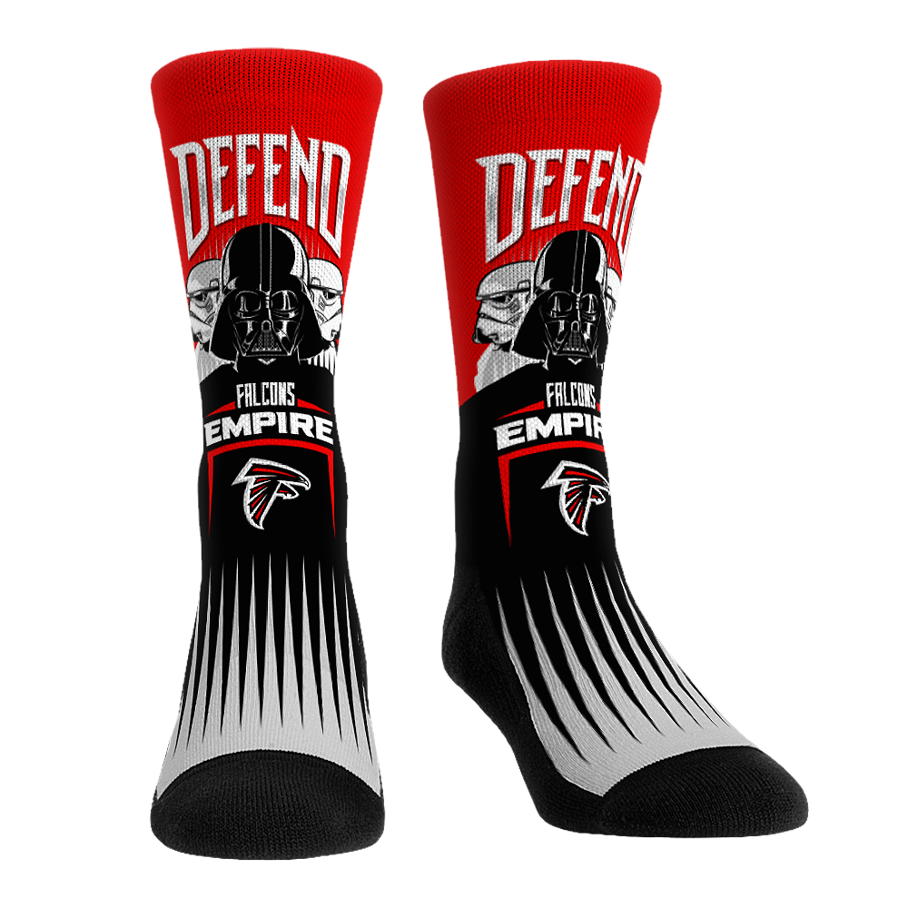 Atlanta Falcons - Star Wars  - Defend The Empire | Rock 'Em Socks