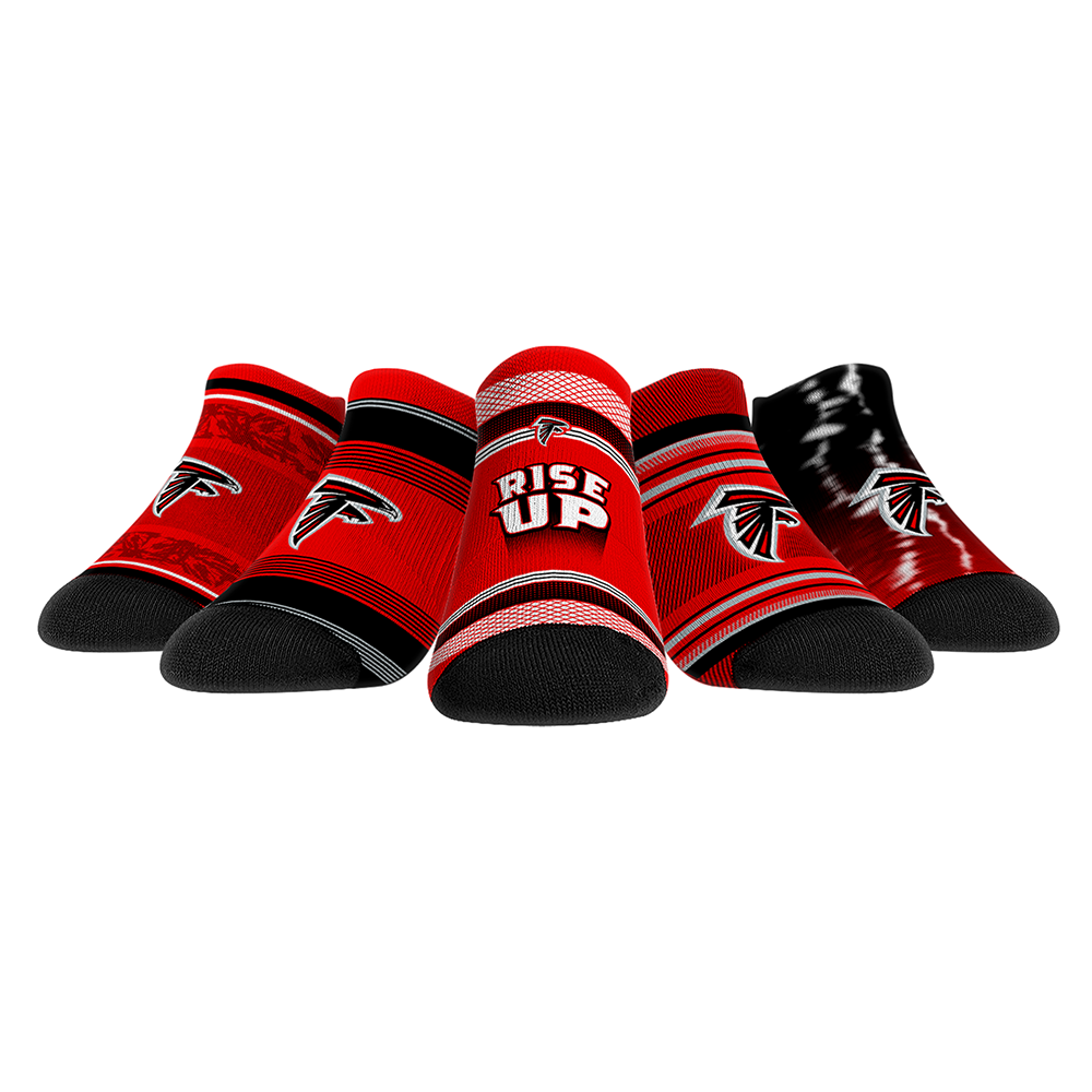 Atlanta Falcons - Low Cut  - Super Fan 5-Pack | Rock 'Em Socks