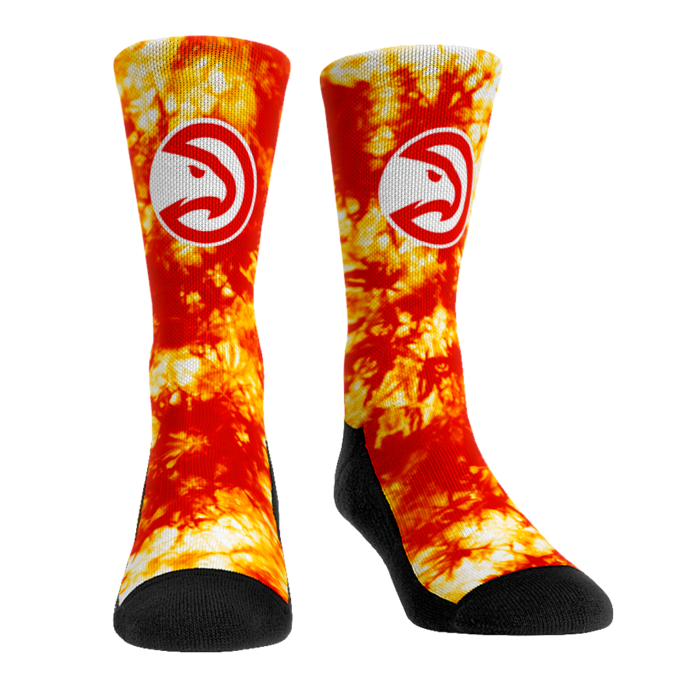 Atlanta Hawks - Team Tie Dye | Rock 'Em Socks