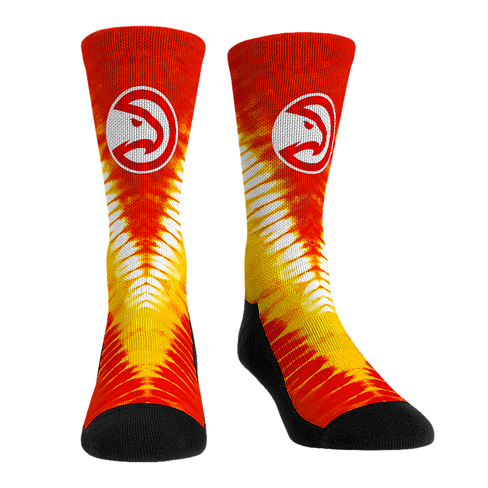 Atlanta Hawks - V Shape Tie Dye | Rock 'Em Socks 1