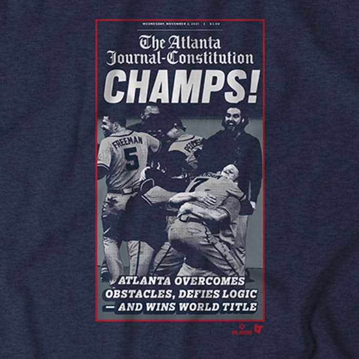 The Atlanta Journal-Constitution: World Champs Cover 3