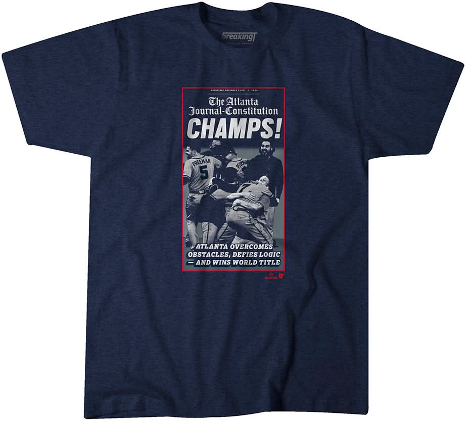 The Atlanta Journal-Constitution: World Champs Cover 1