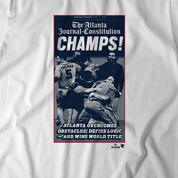 The Atlanta Journal-Constitution: World Champs Cover 6