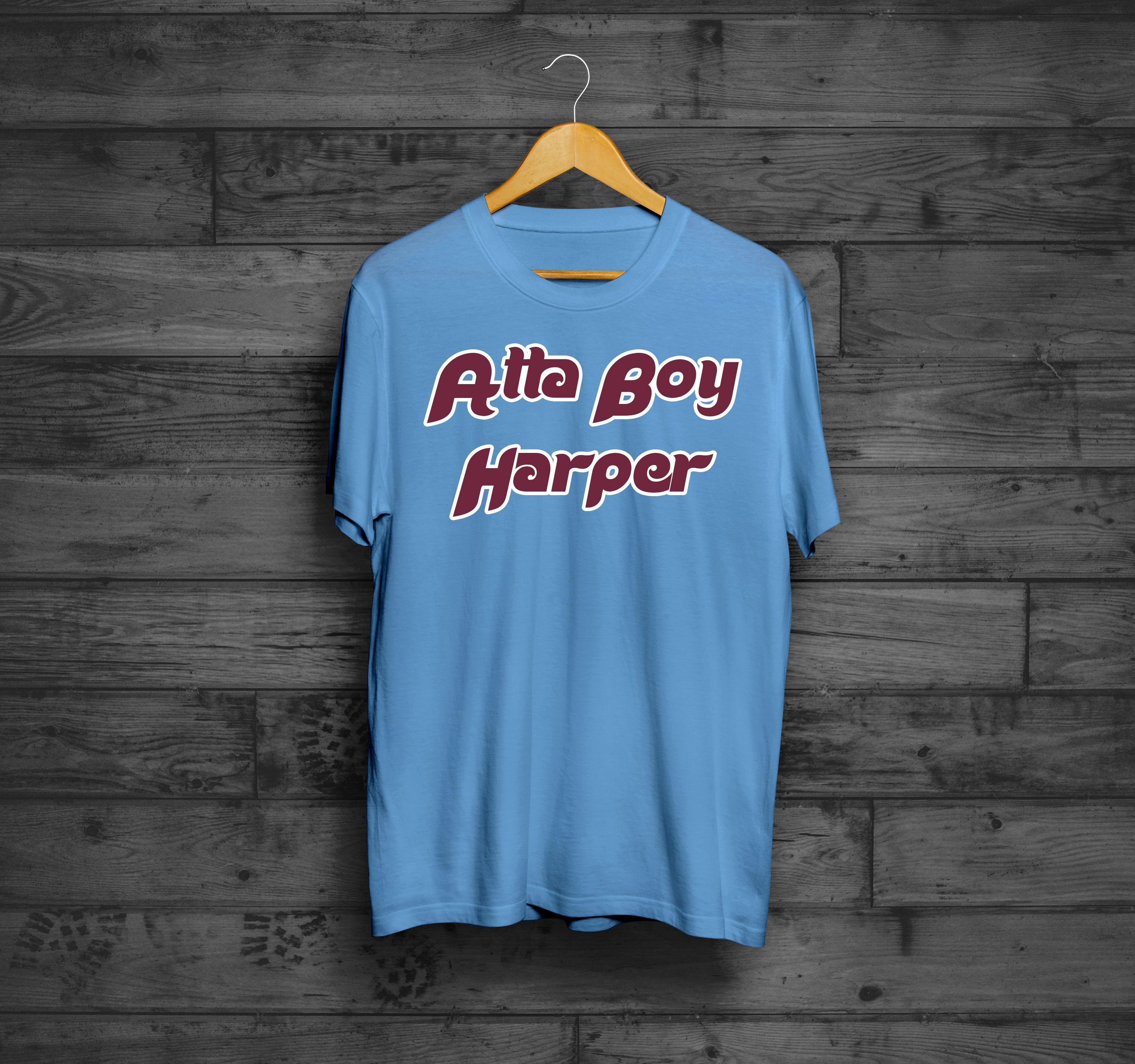 Bryce Harper 'Atta Boy' Phillies Playoff T-Shirt 4