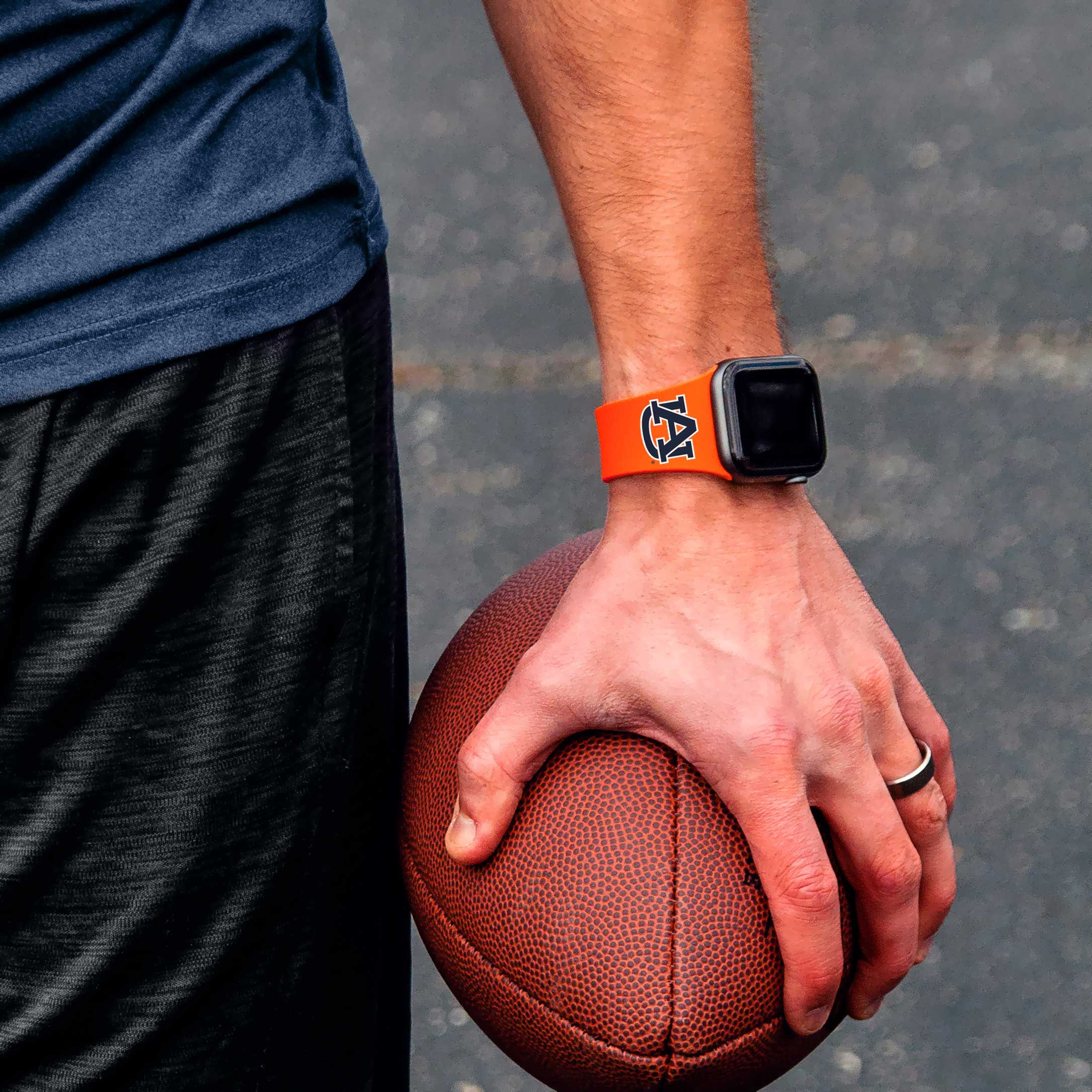 Auburn Tigers Silicone Apple Watch Band 6