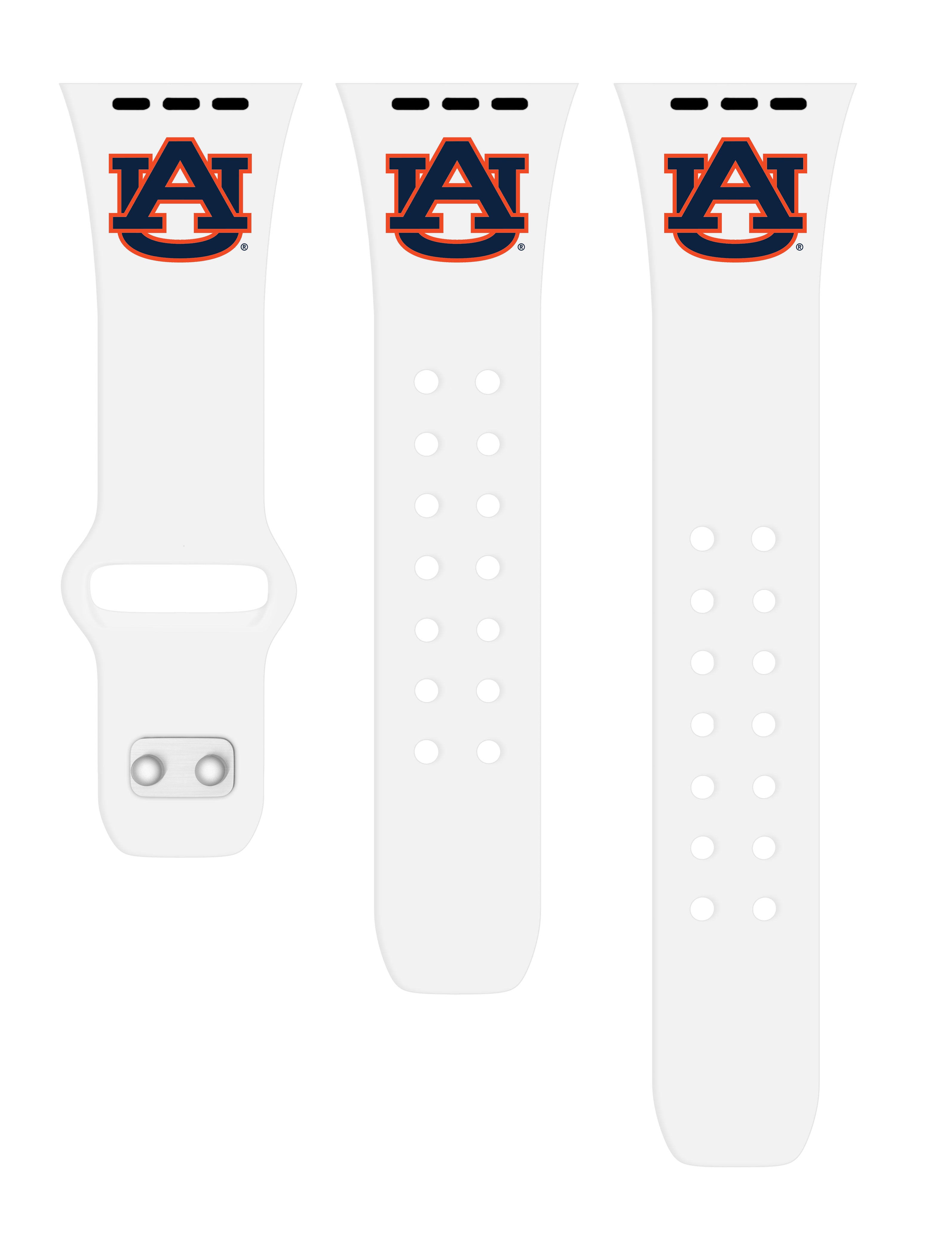 Auburn Tigers Silicone Apple Watch Band 11