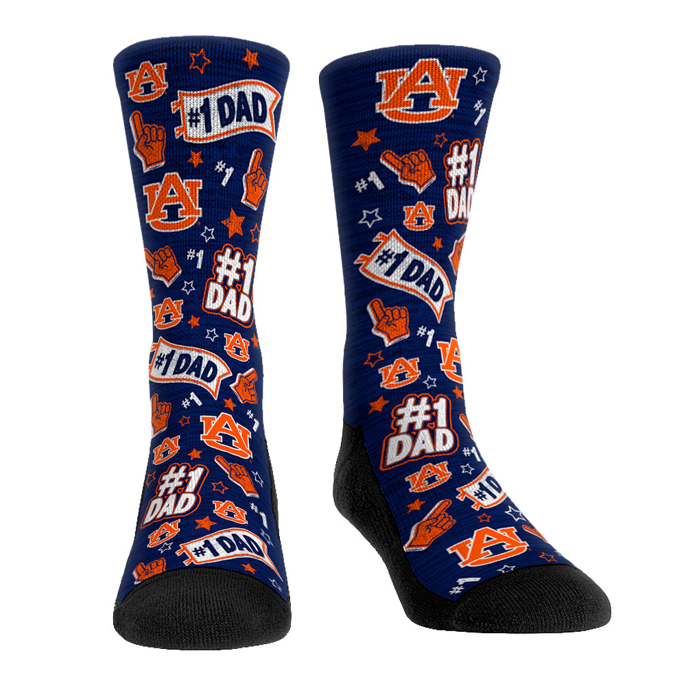 Auburn Tigers - #1 Dad | Rock 'Em Socks