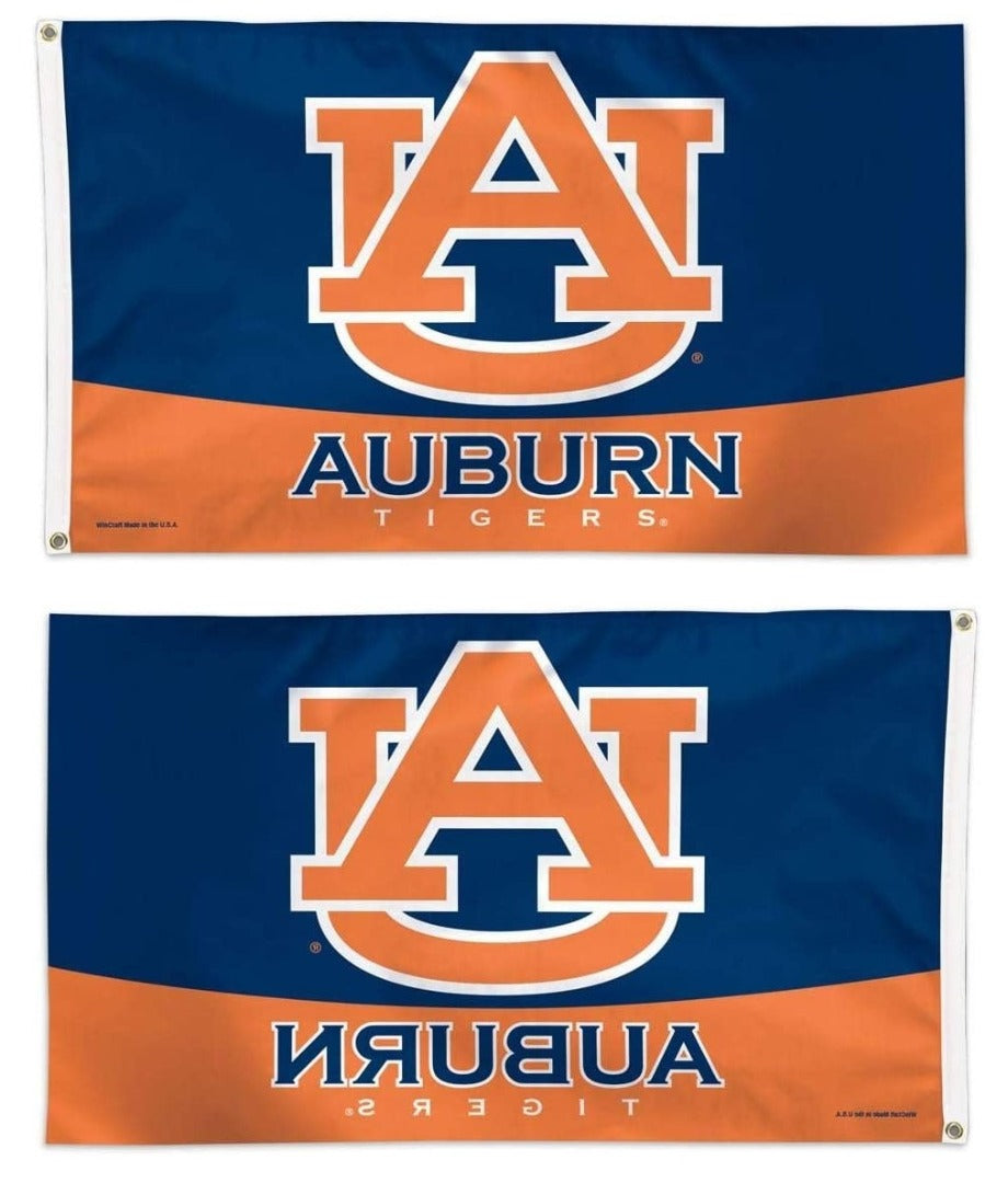 Auburn Tigers Flag 3x5 AU Logo