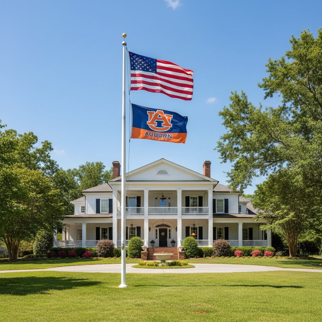 Auburn Tigers Flag 3x5 AU Logo