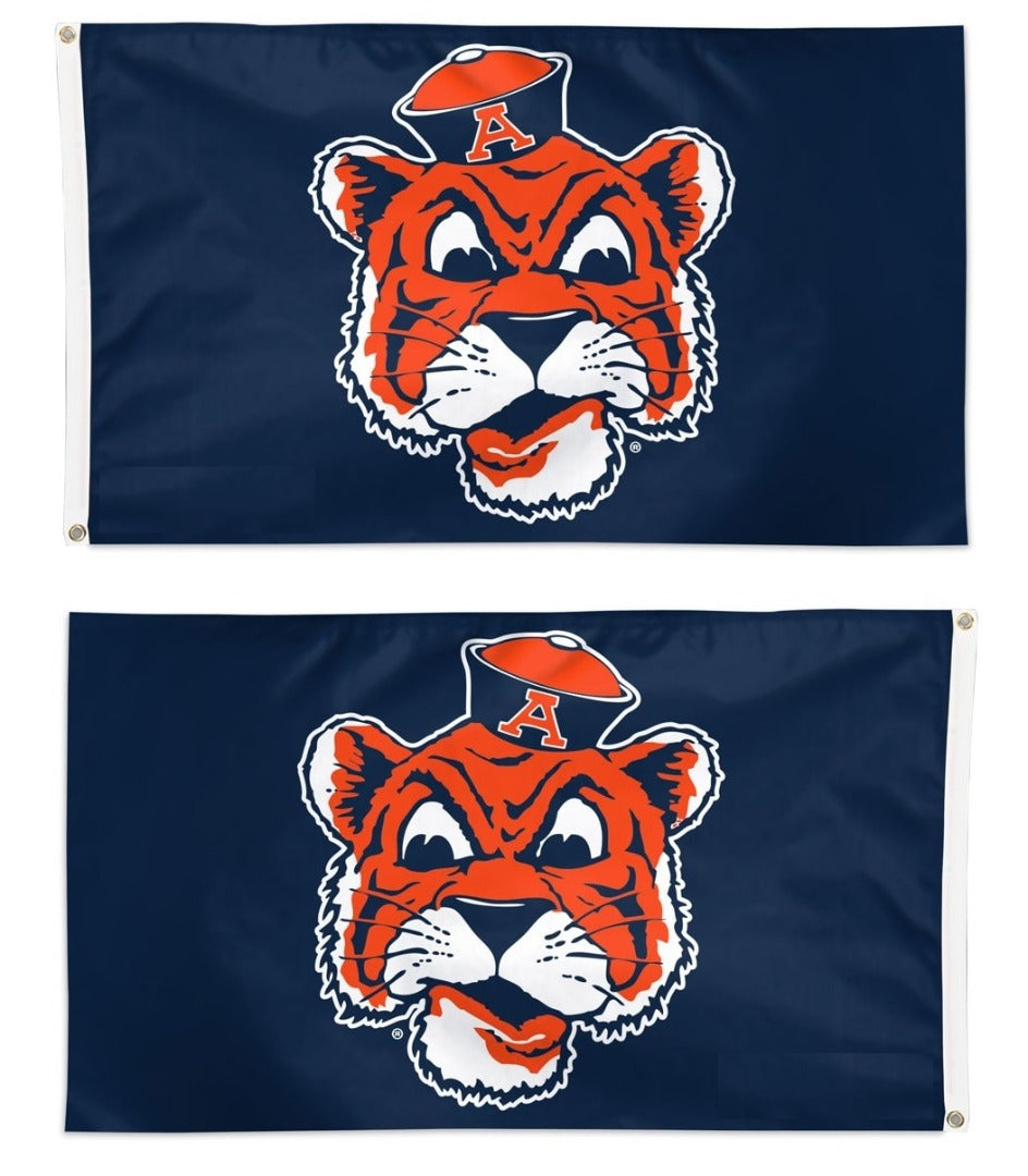 Auburn Tigers Flag 3x5 Aubie Navy