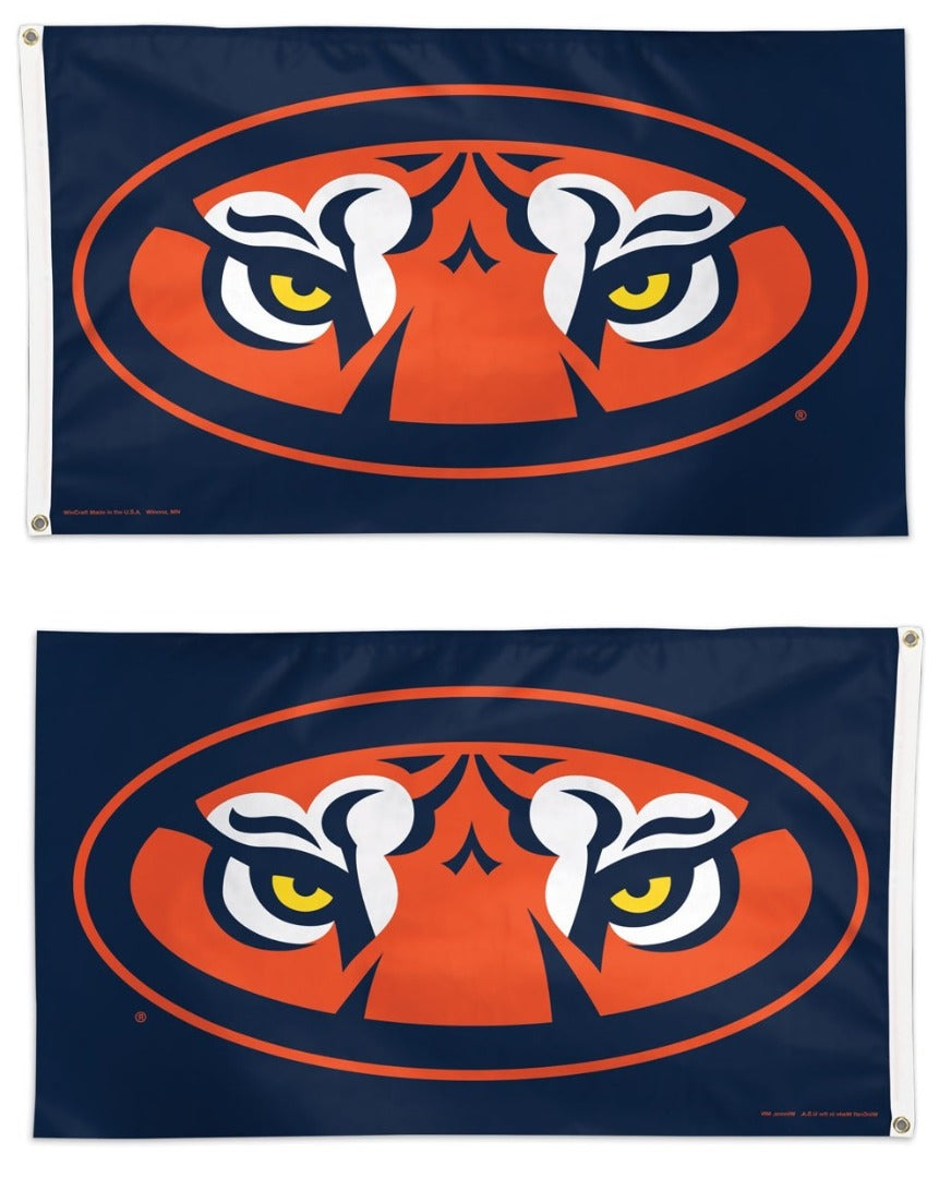 Auburn Tigers Flag 3x5 Tiger Eye