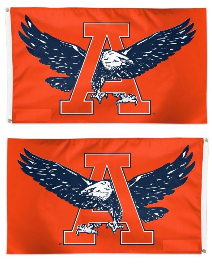 Auburn Tigers Flag 3x5 Vintage War Eagle Orange