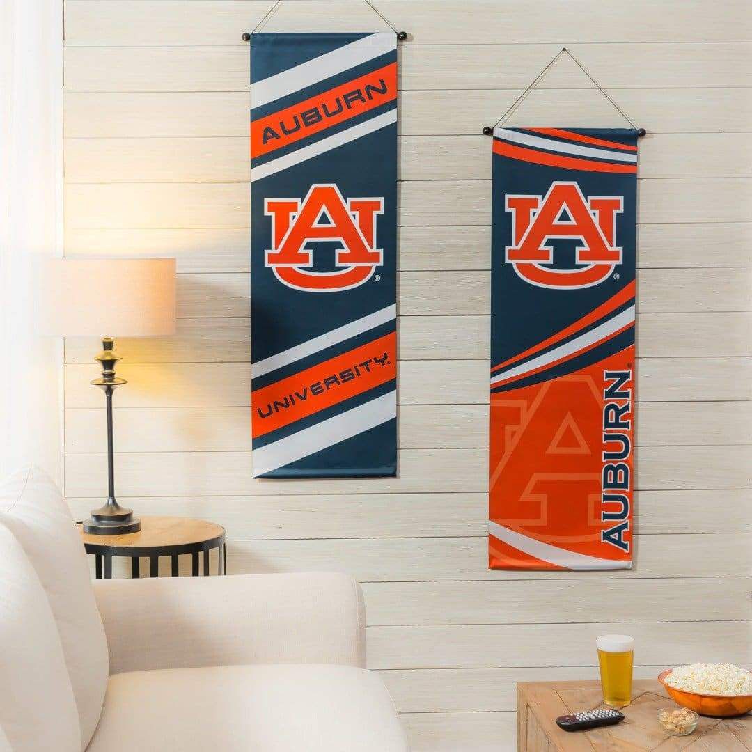Auburn University Flag 2 Sided Wall Banner with Dowell