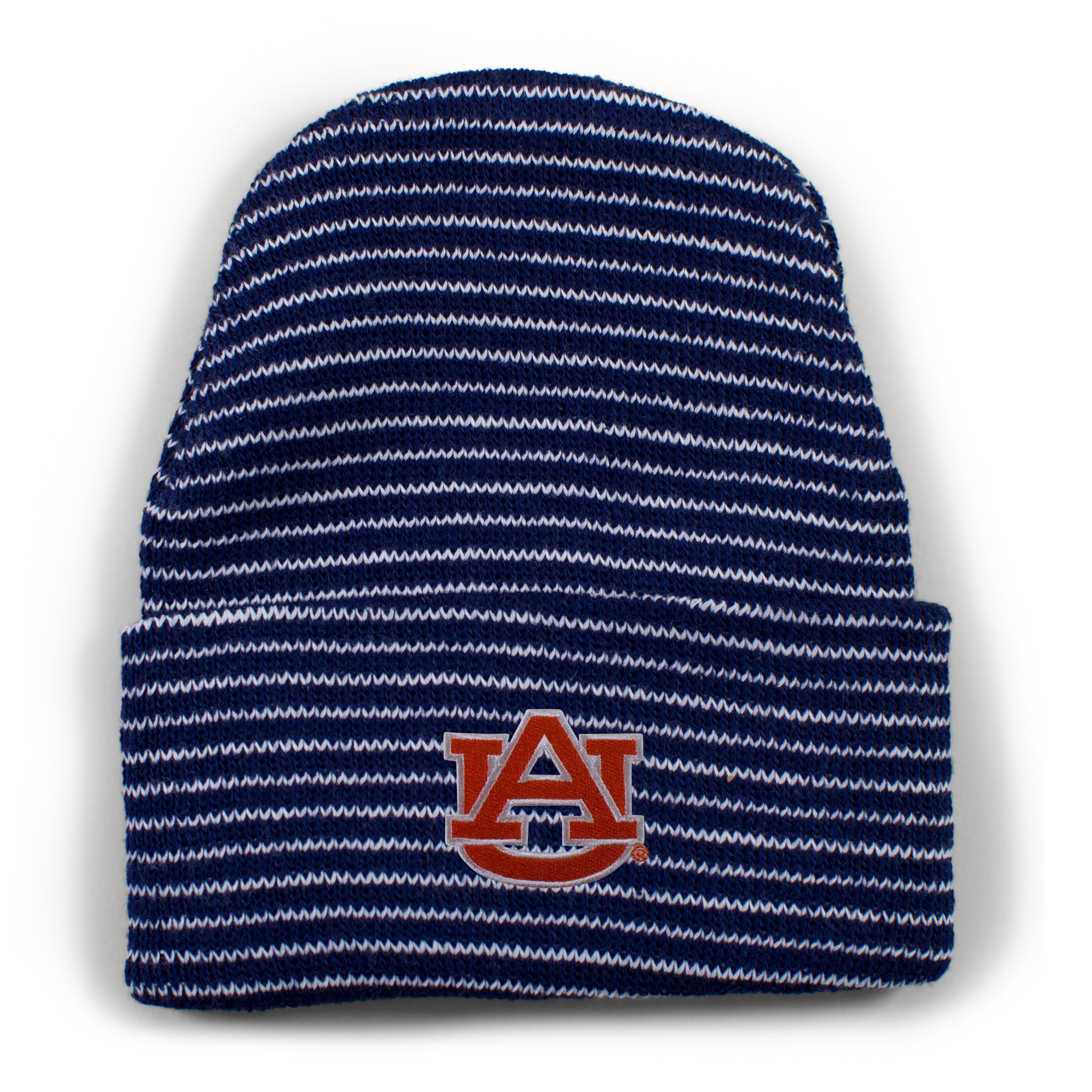 Auburn Stripe Knit Cap | Two Feet Ahead