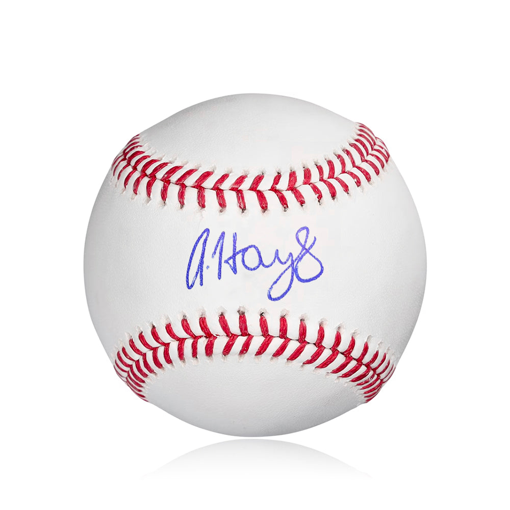 Austin Hays Philadelphia Phillies Autographed Baseball 1