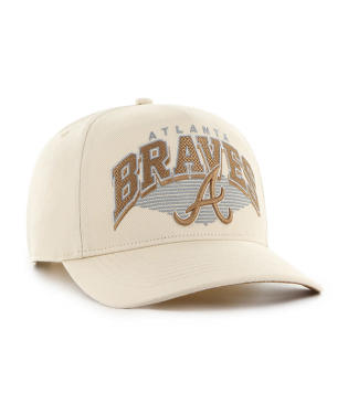 Atlanta Braves - Natural Pomona Hitch Hat, 47 Brand 1