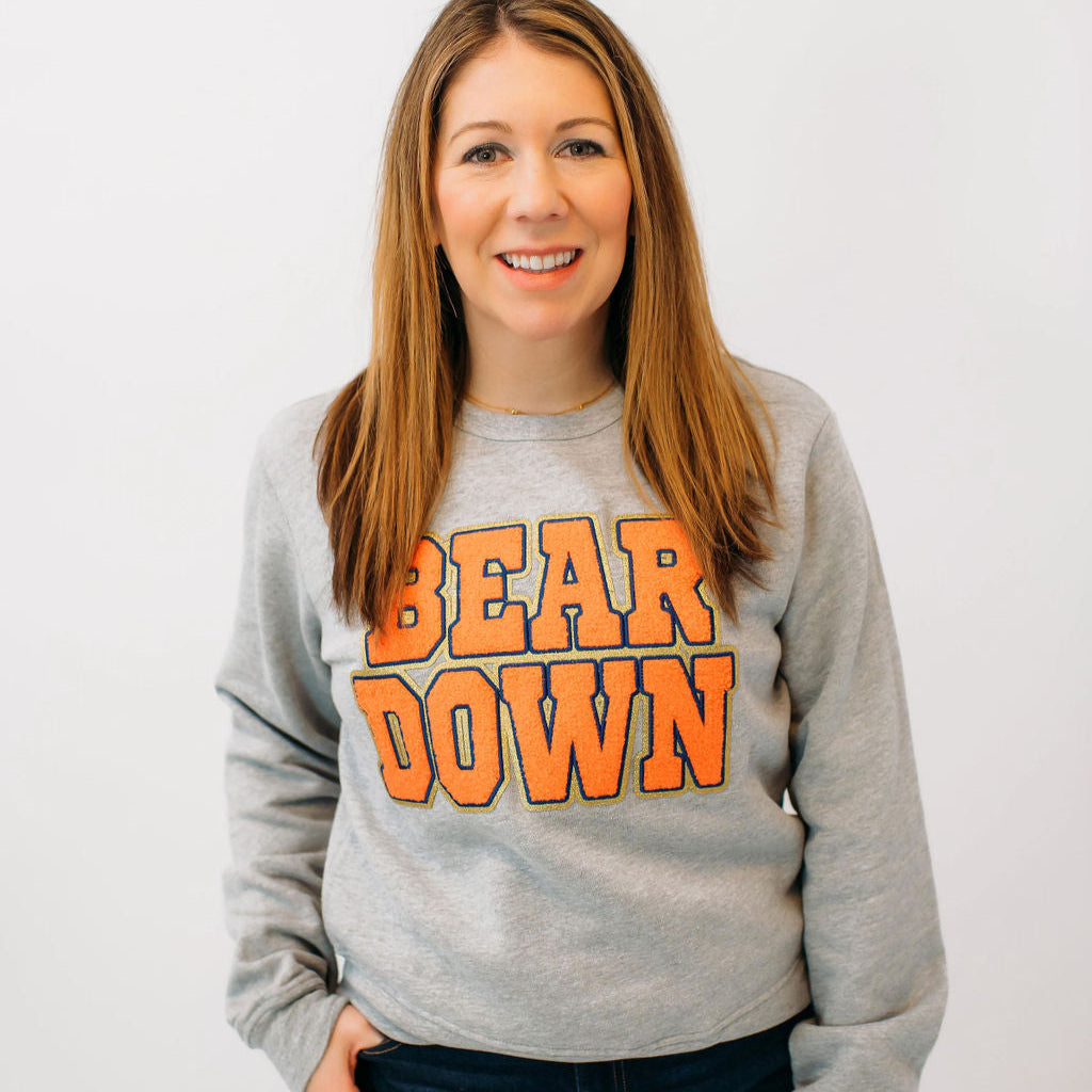 Bear Down Chenille Women’s Crewneck