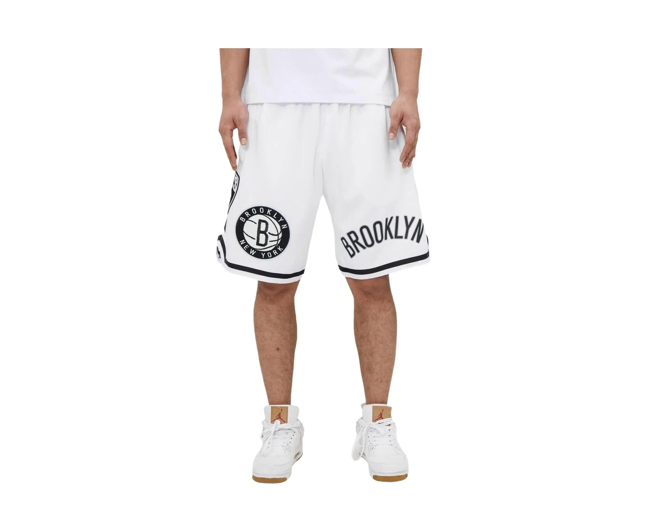 Pro Standard Brooklyn Nets Pro Team Men Shorts White 1