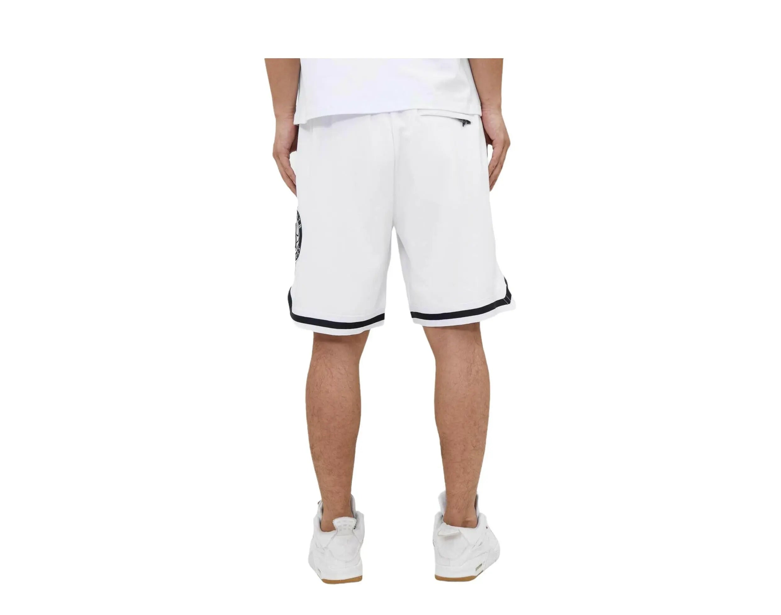 Pro Standard Brooklyn Nets Pro Team Men Shorts White 4