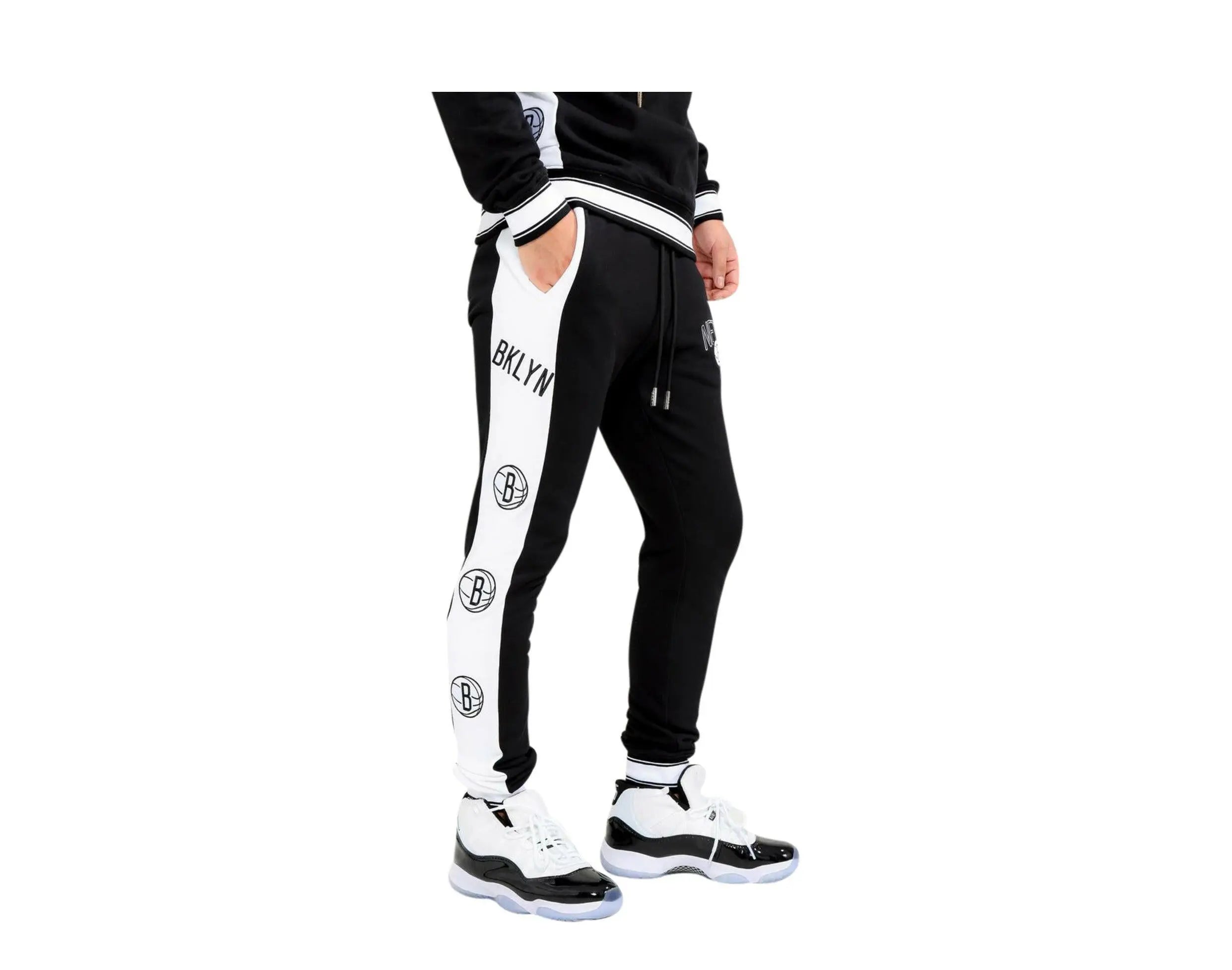 Pro Standard Scrimmage Brooklyn Nets Men Jogger Pants Black 2