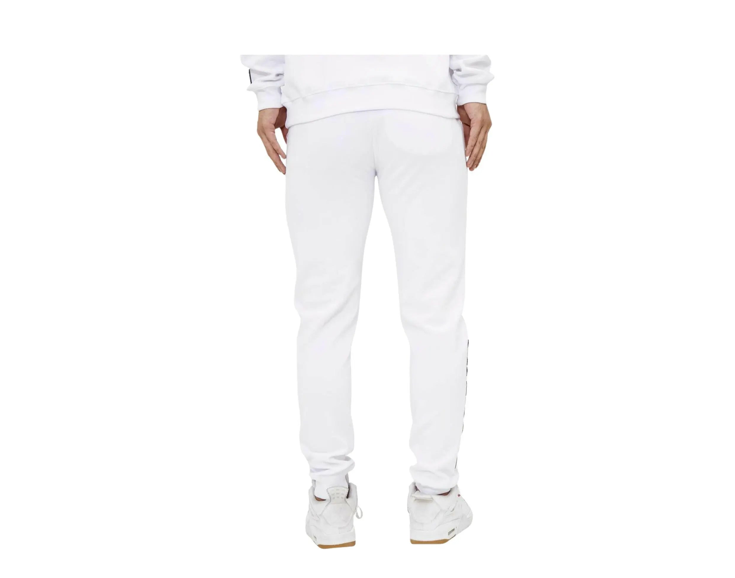 Pro Standard Brooklyn Nets Logo Men Joggers White 4
