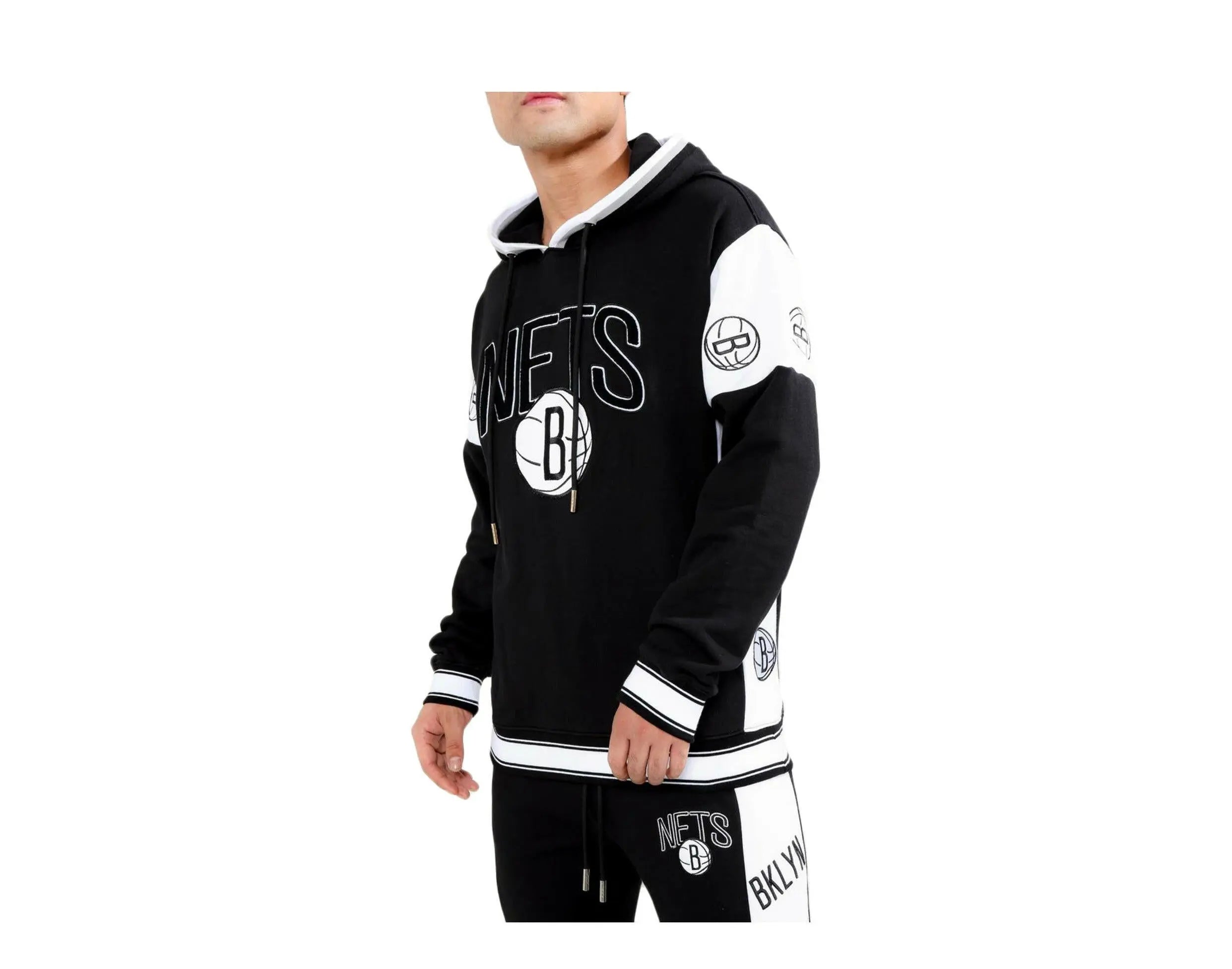 Pro Standard Scrimmage Brooklyn Nets Men Hoodie Black 3