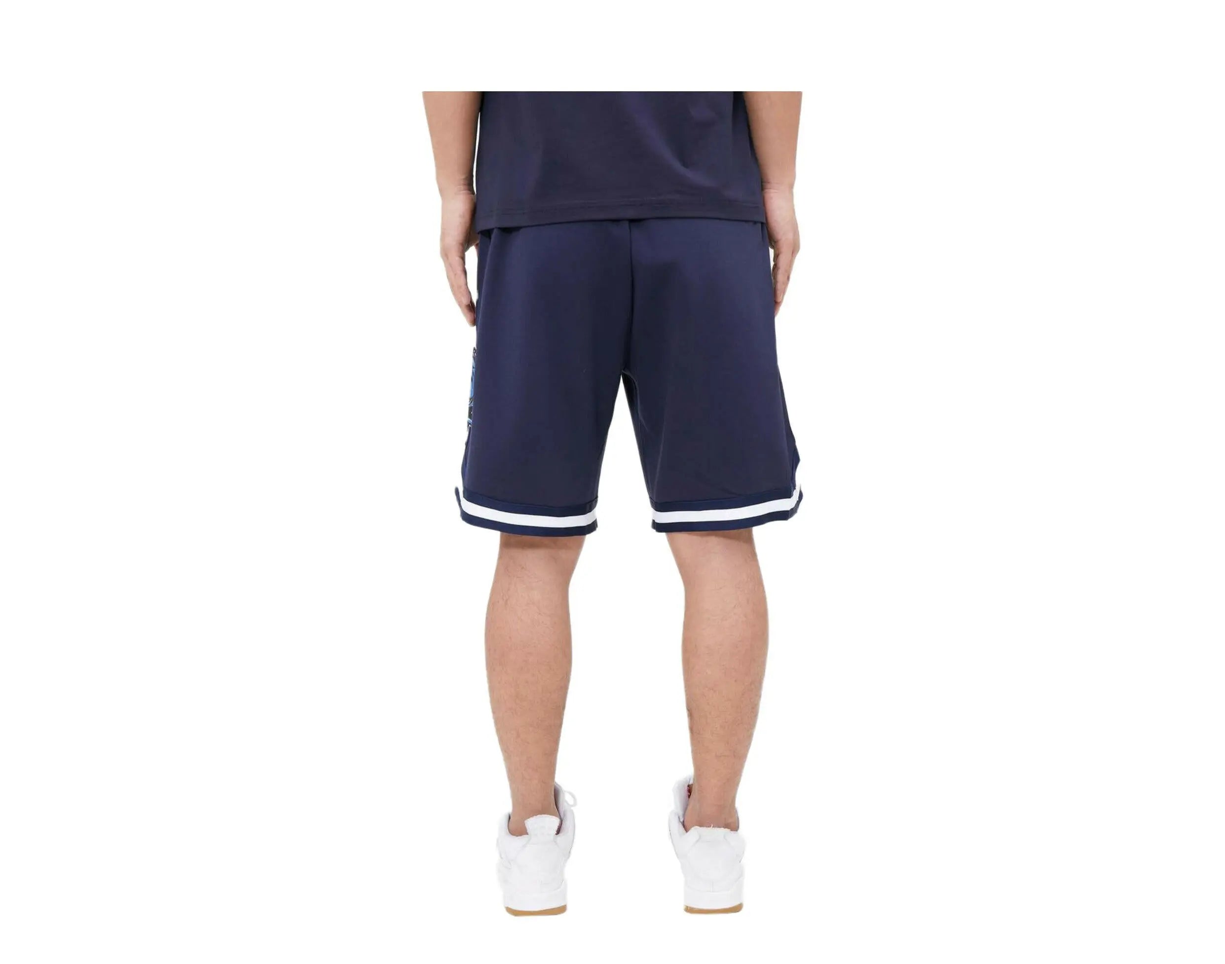 Pro Standard Dallas Mavericks Pro Team Men Jogger Shorts Midnight Navy 4