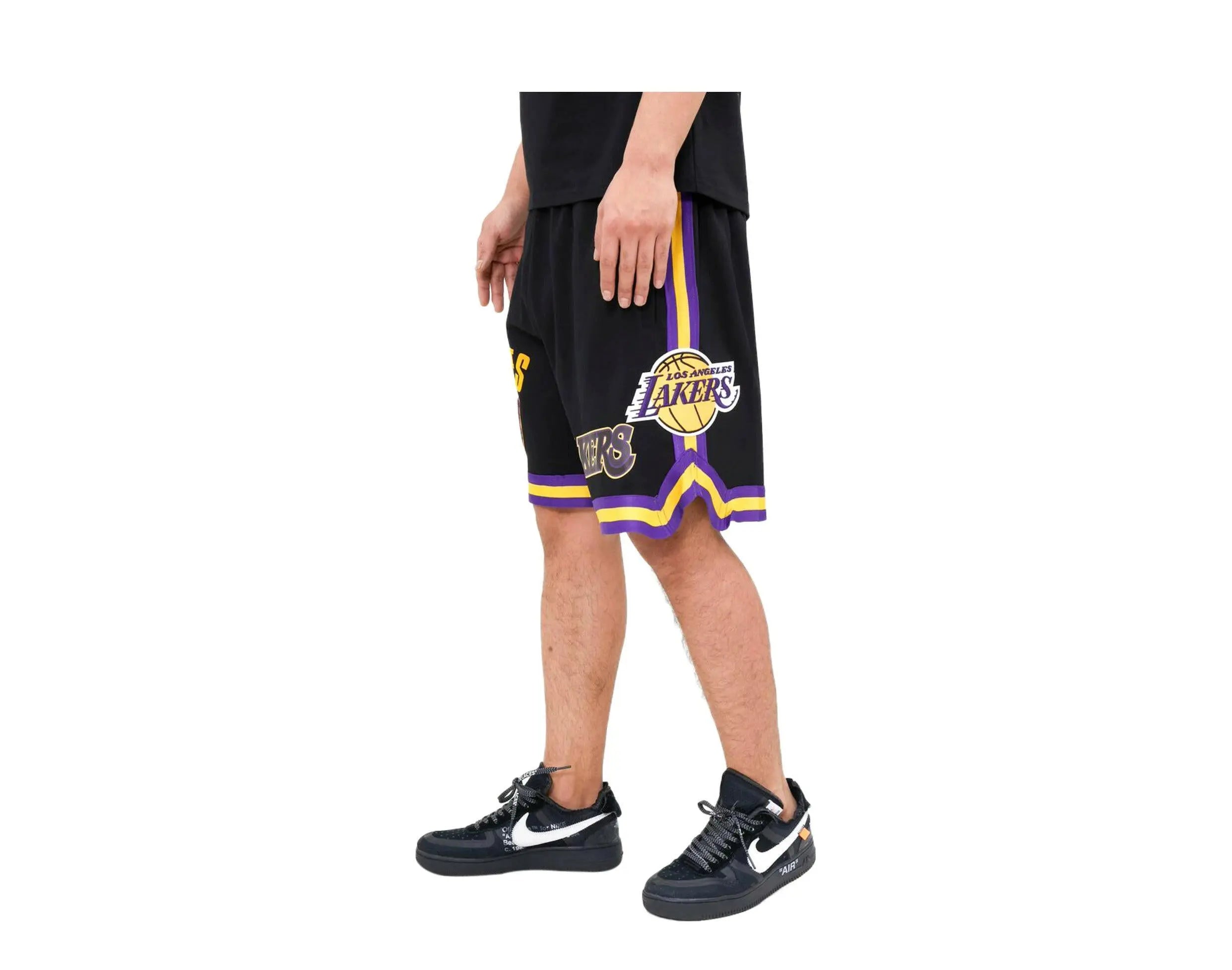 Pro Standard Los Angeles Lakers Lebron James Pro Team Men Shorts Black 2