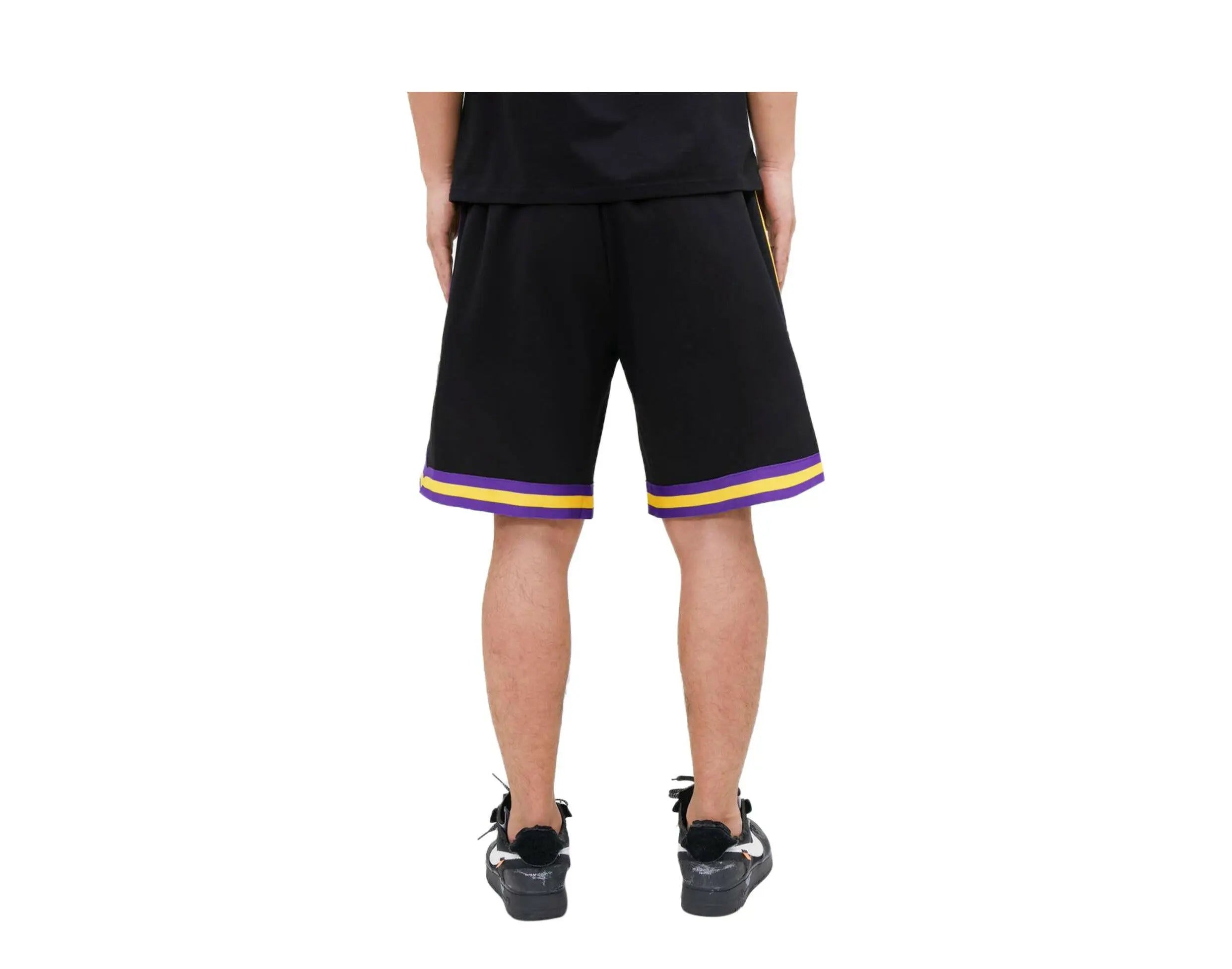 Pro Standard Los Angeles Lakers Lebron James Pro Team Men Shorts Black 4