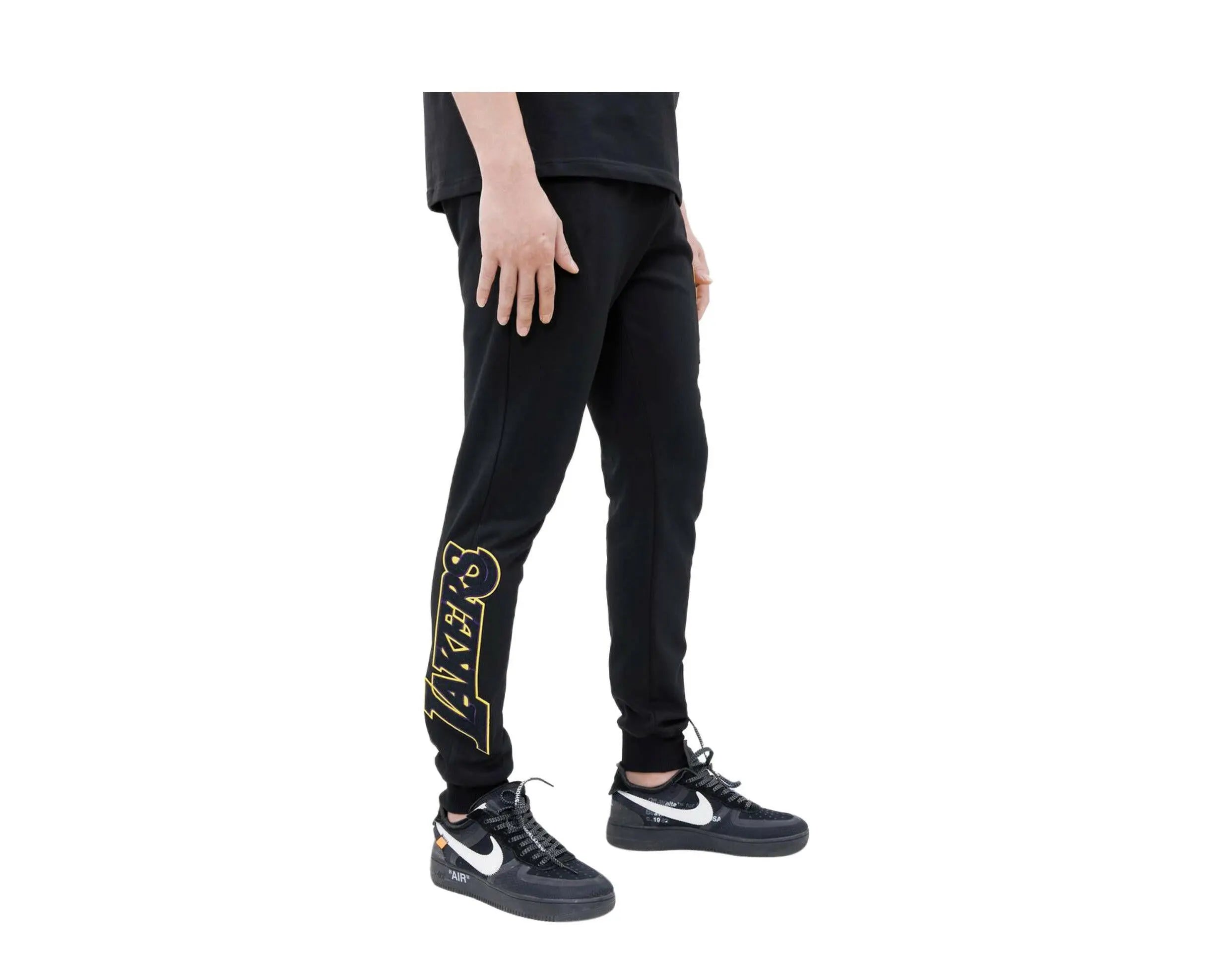 Pro Standard Los Angeles Lakers Lebron James Pro Team Men Joggers Black 3
