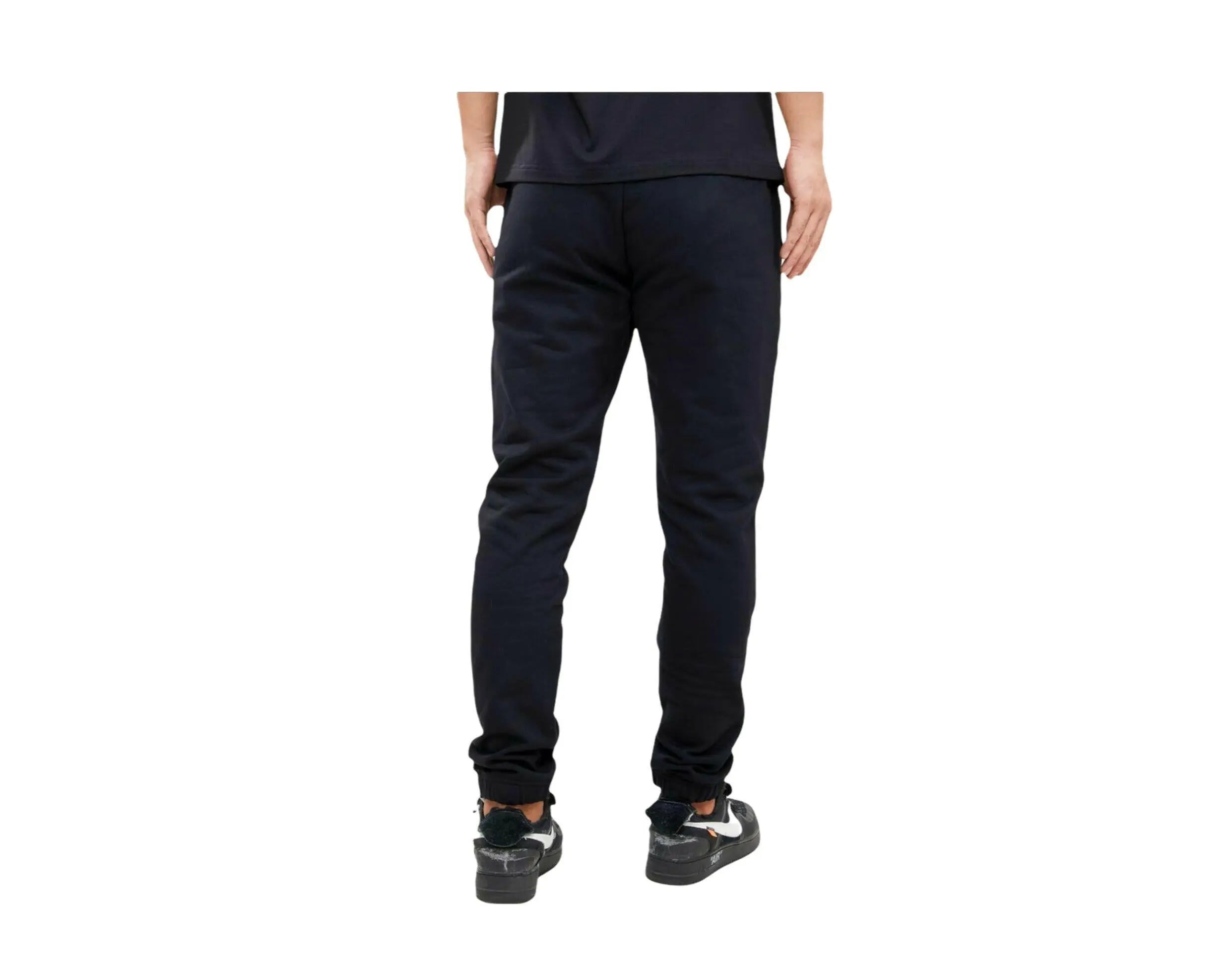 Pro Standard NBA Los Angeles Lakers Stacked Logo Men Sweatpants Black 4