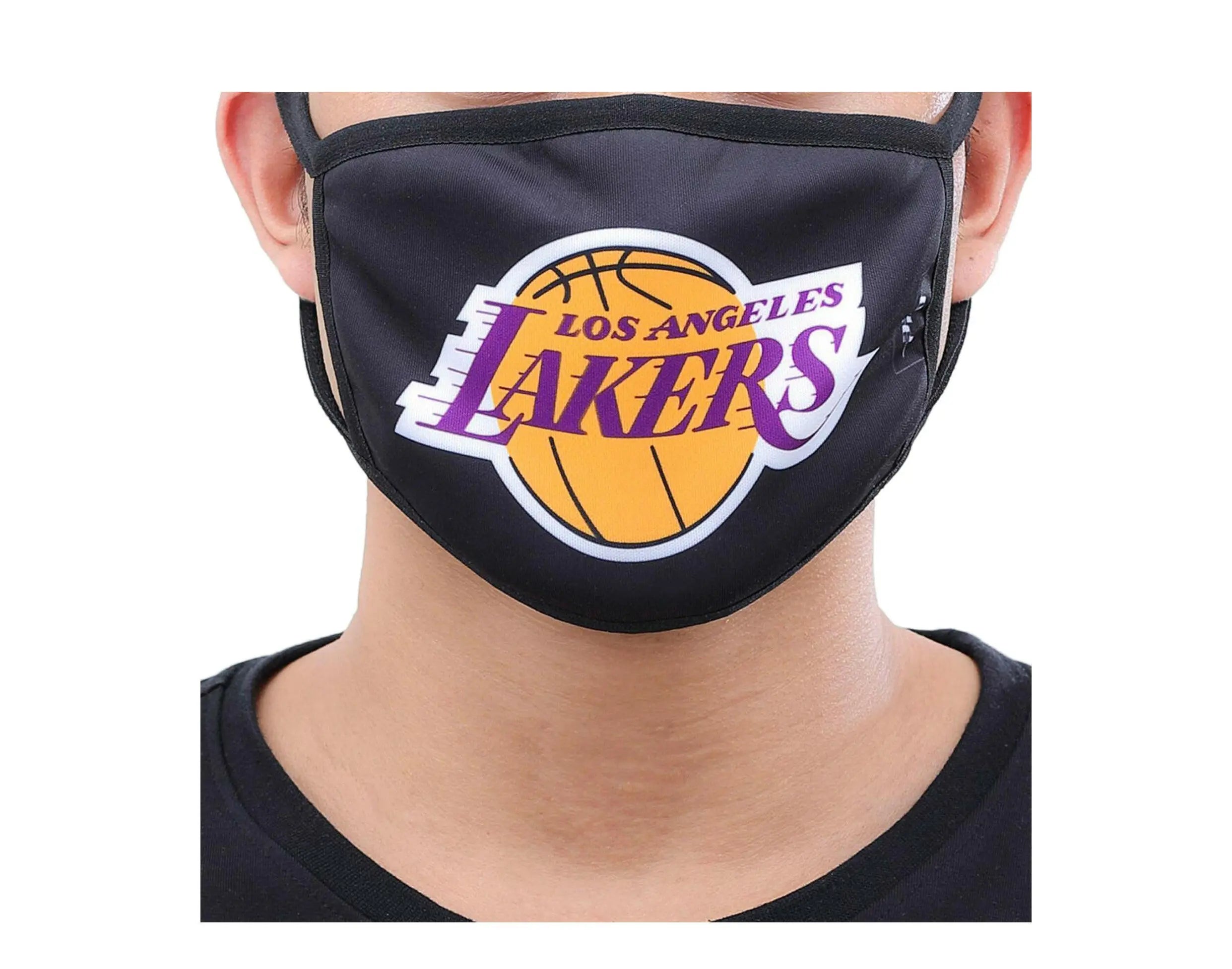 Pro Standard NBA Los Angeles Lakers Face Covering Mask 2-Pack 1