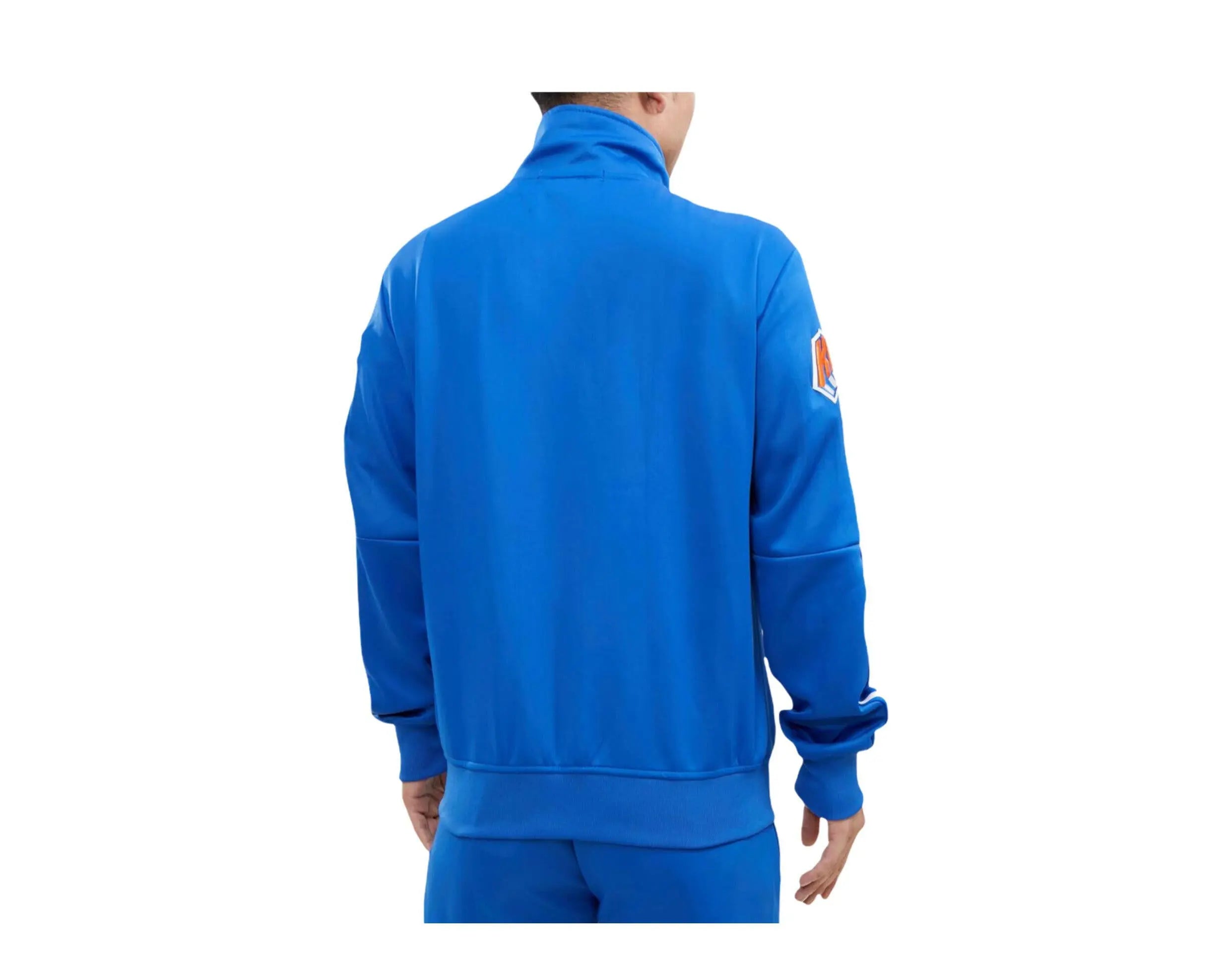 Pro Standard New York Knicks Men Track Jacket Royal Blue 4
