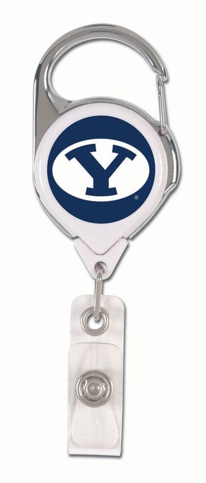 BYU Reel 2 Sided Retractable Badge Holder ID