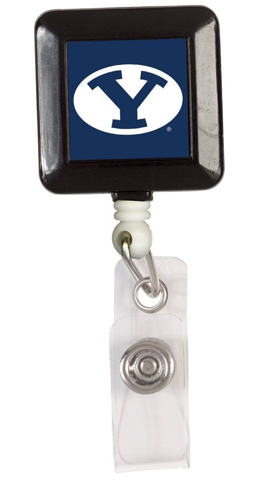 BYU Reel Retractable Badge Holder Brigham Young University