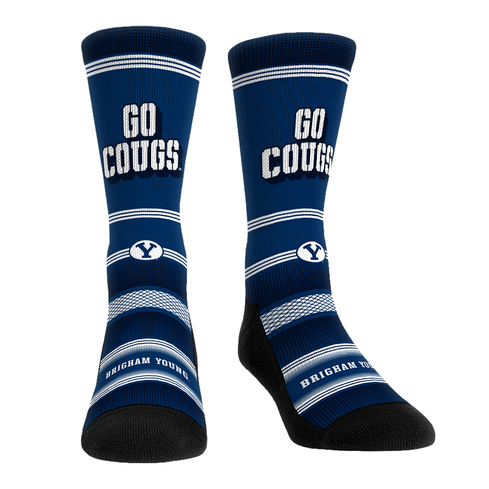 BYU Cougars - Team Slogan | Rock 'Em Socks