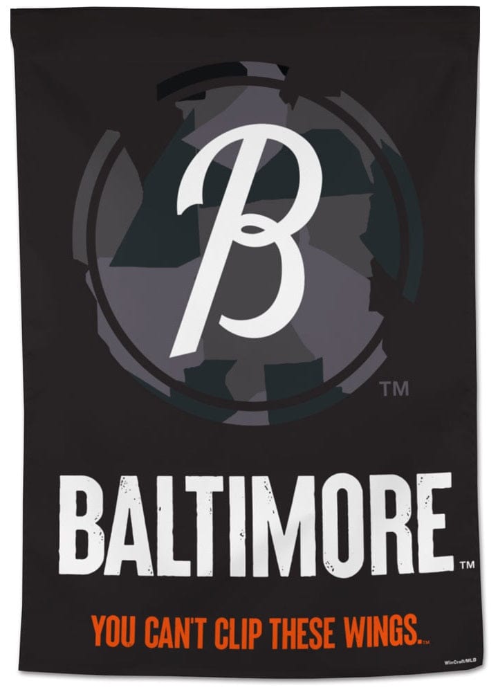 Baltimore Orioles Banner City Connect House Flag 1
