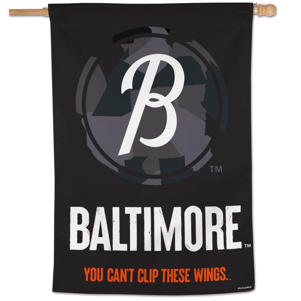Baltimore Orioles Banner City Connect House Flag 3
