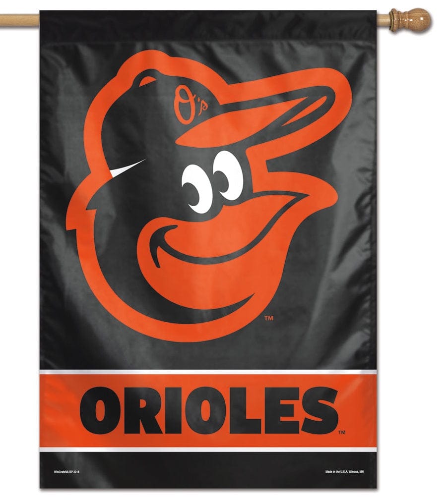 Baltimore Orioles Banner Vertical House Flag 3
