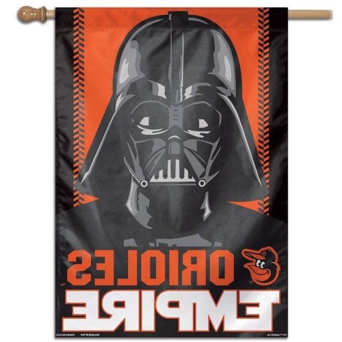 Baltimore Orioles Flag Star Wars Vertical Banner