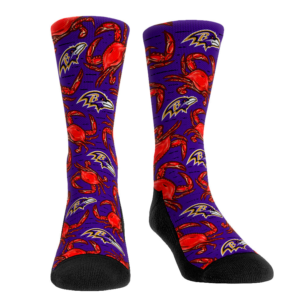 Baltimore Ravens - Crabs | Rock 'Em Socks