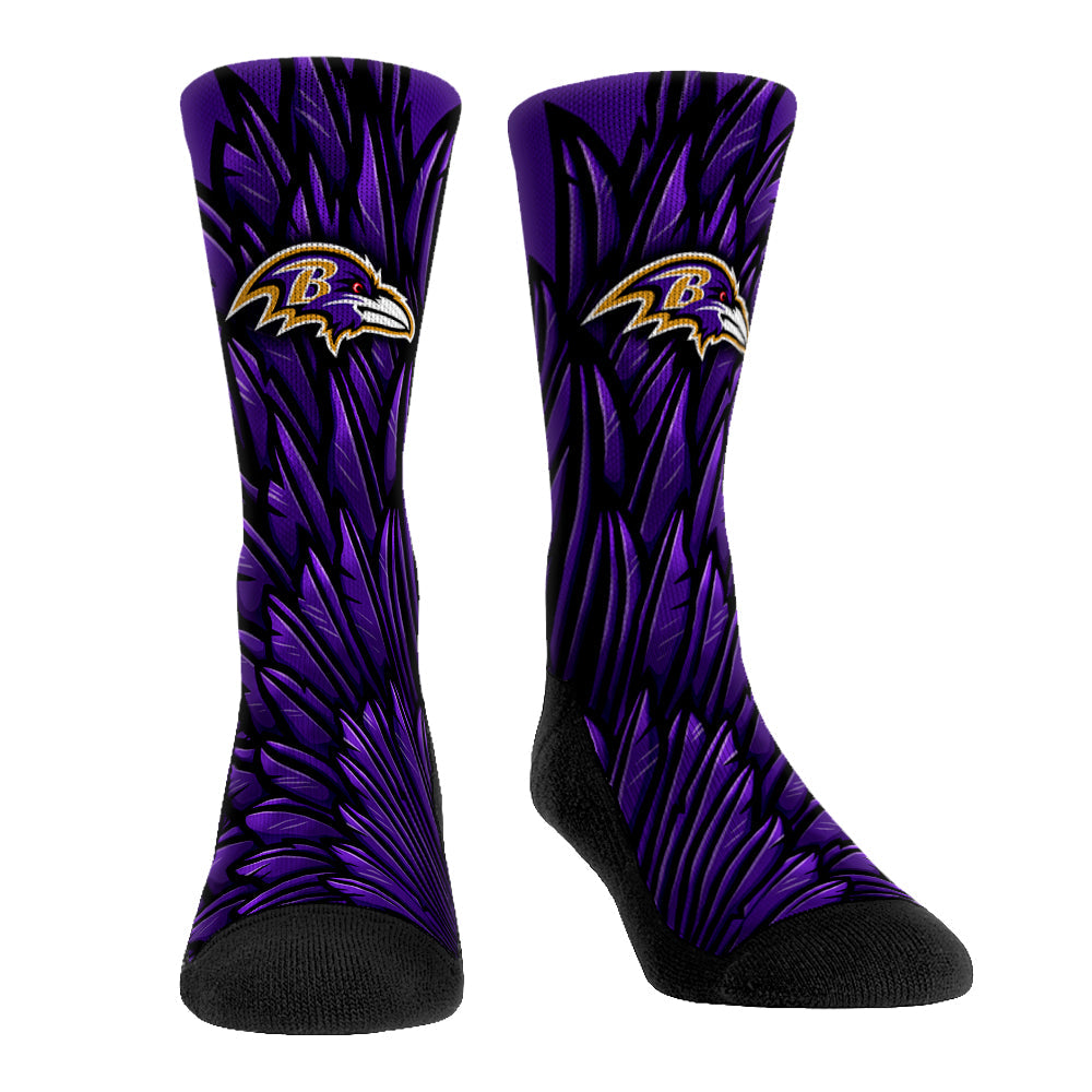 Baltimore Ravens - Wings | Rock 'Em Socks