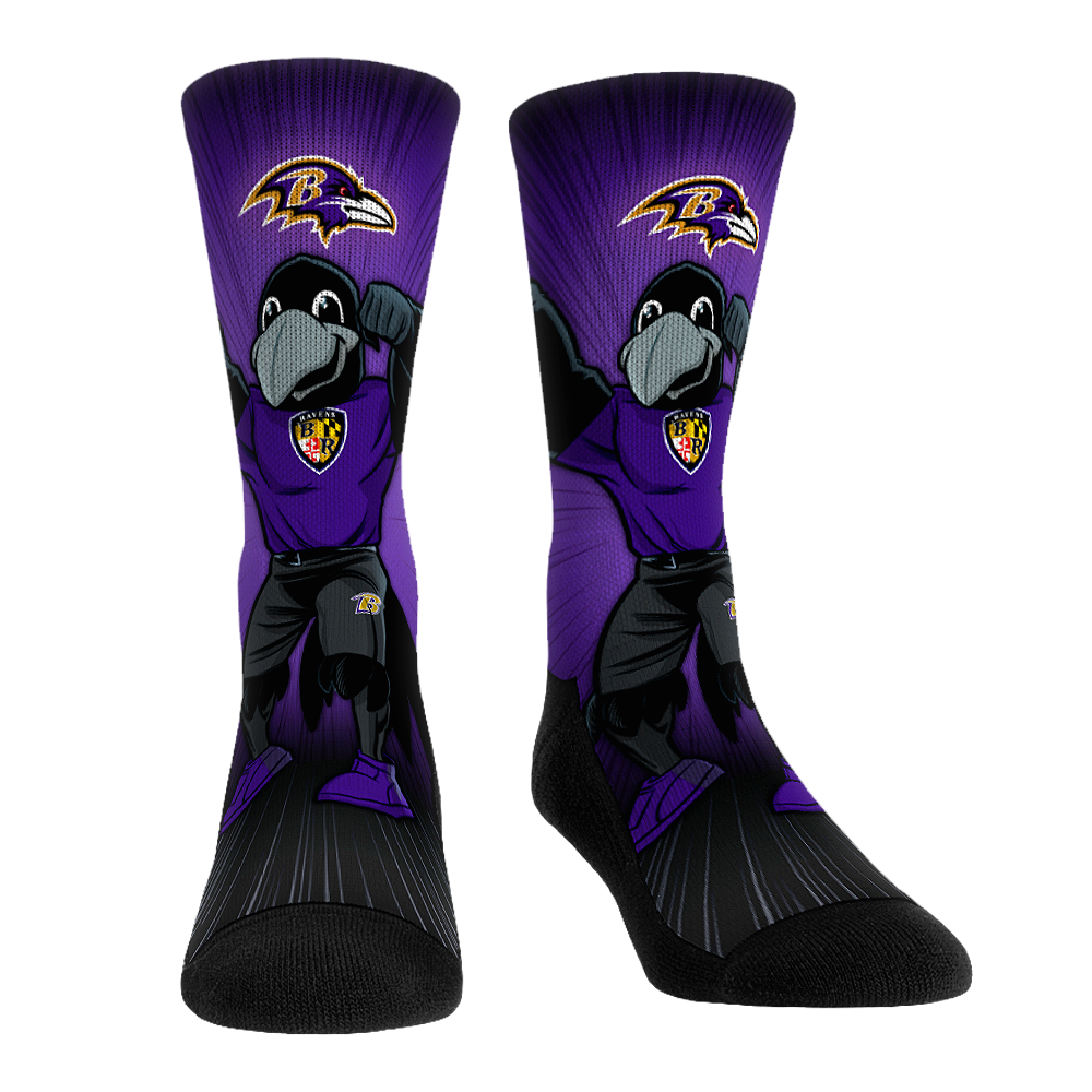 Baltimore Ravens - Mascot Pump Up! | Rock 'Em Socks