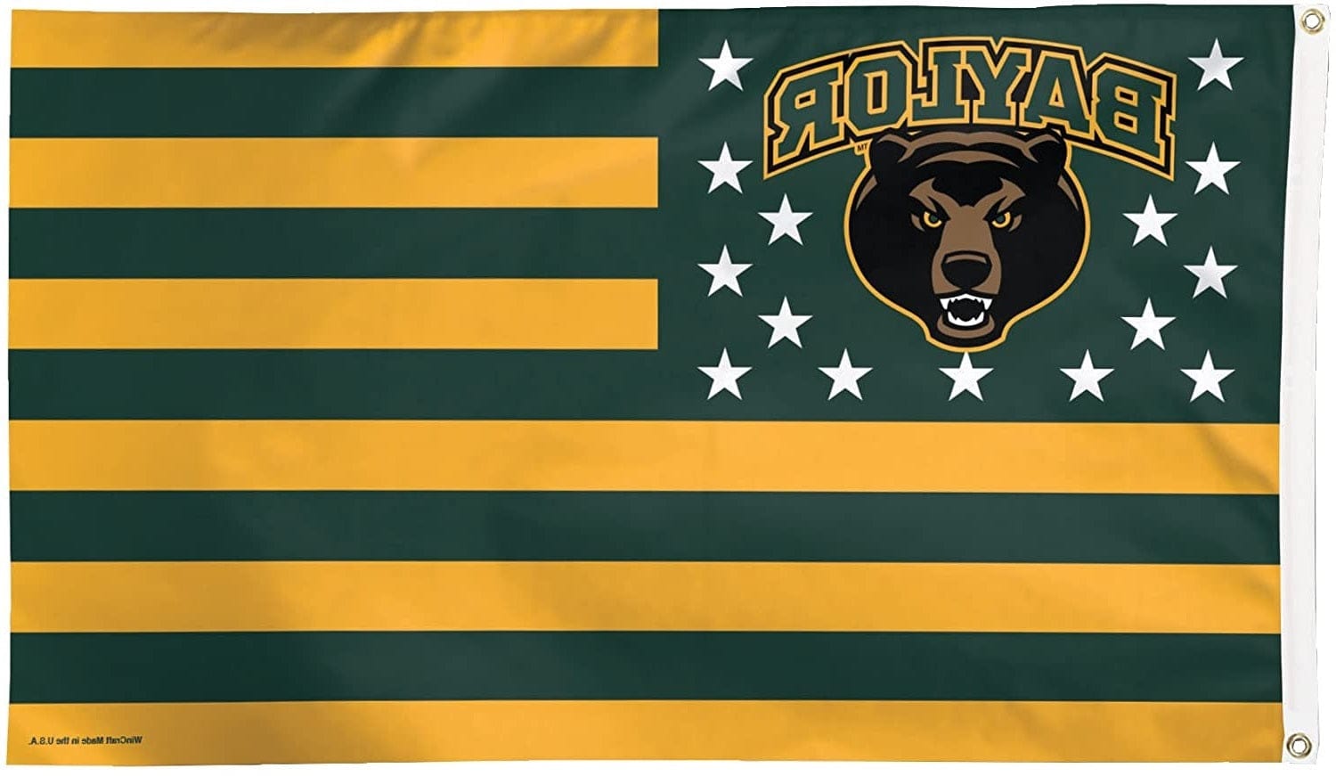 Baylor Bears Flag 3x5 Americana Throwback