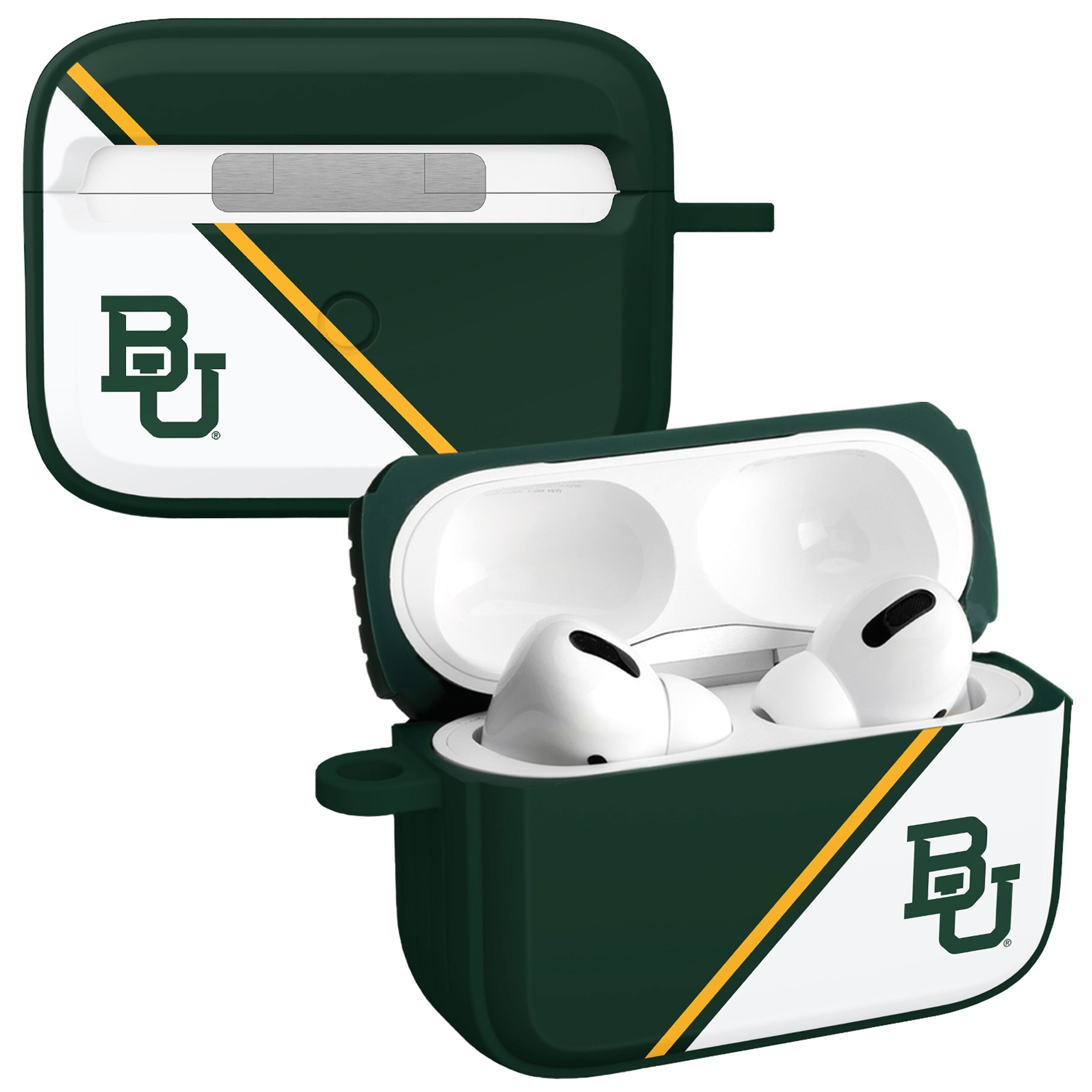 Baylor Bears HDX Champion Series Apple AirPods Pro 1 & 2 Case Cover 1